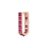 Mono orecchino Rosato Donna in Argento Zirconia RZCU87 - RZCU87